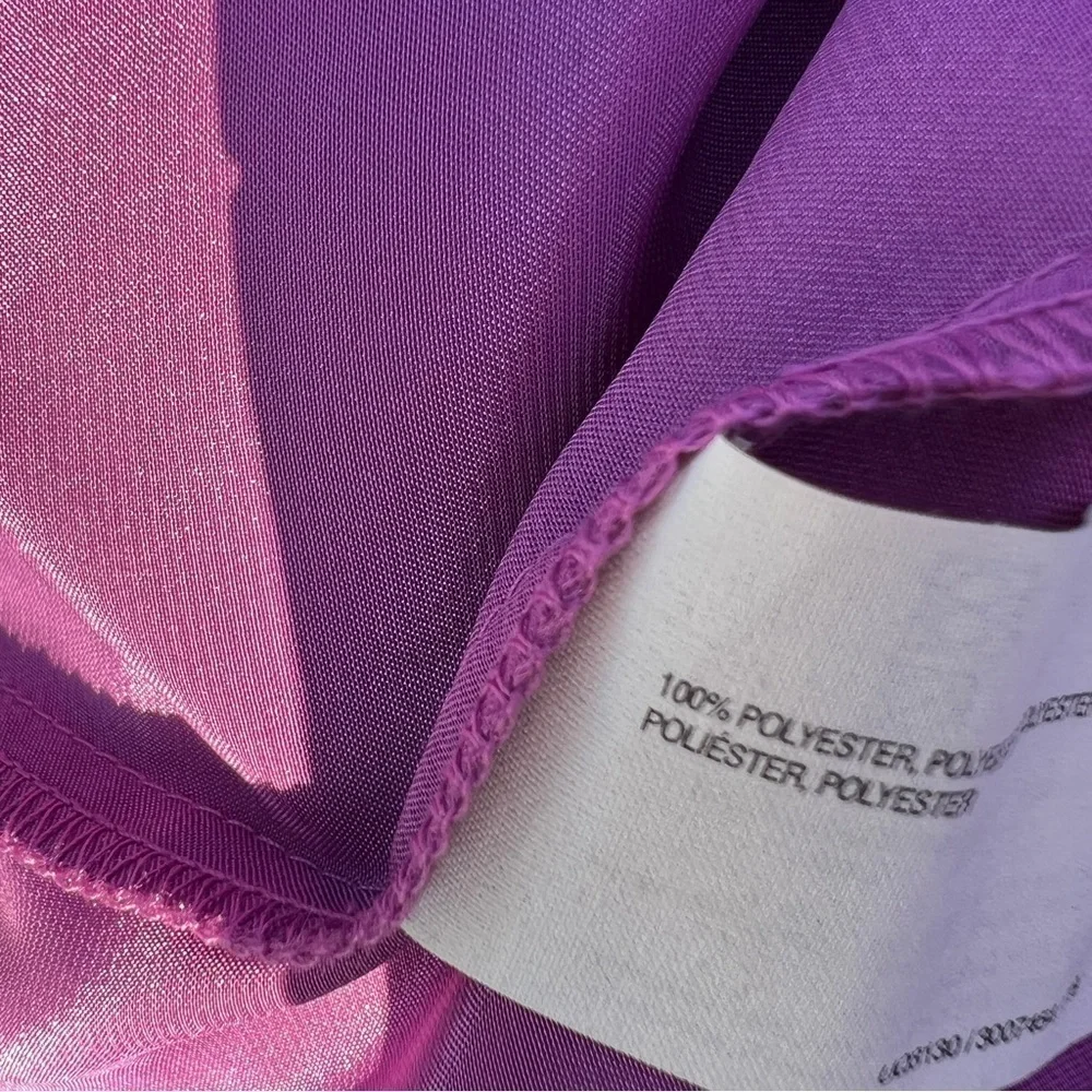 Esprit Purple Satin Tank Top - Picture 11 of 11